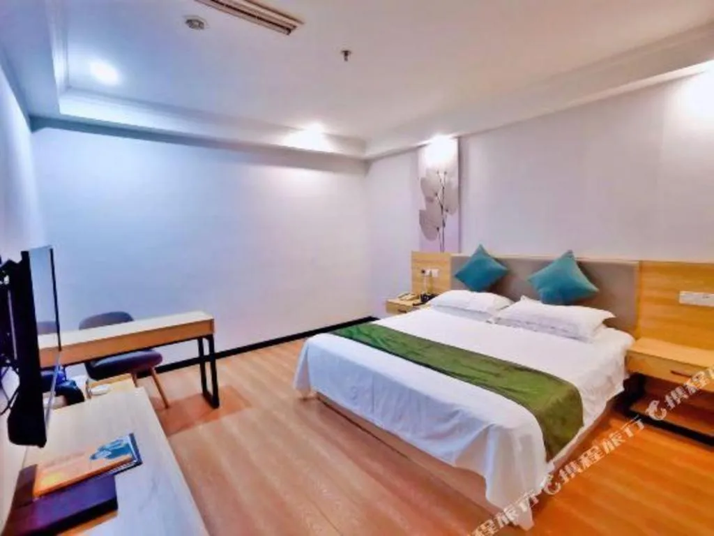 Bed in GreenTree Inn Xiangshan Transportation Center Bai Hua Road