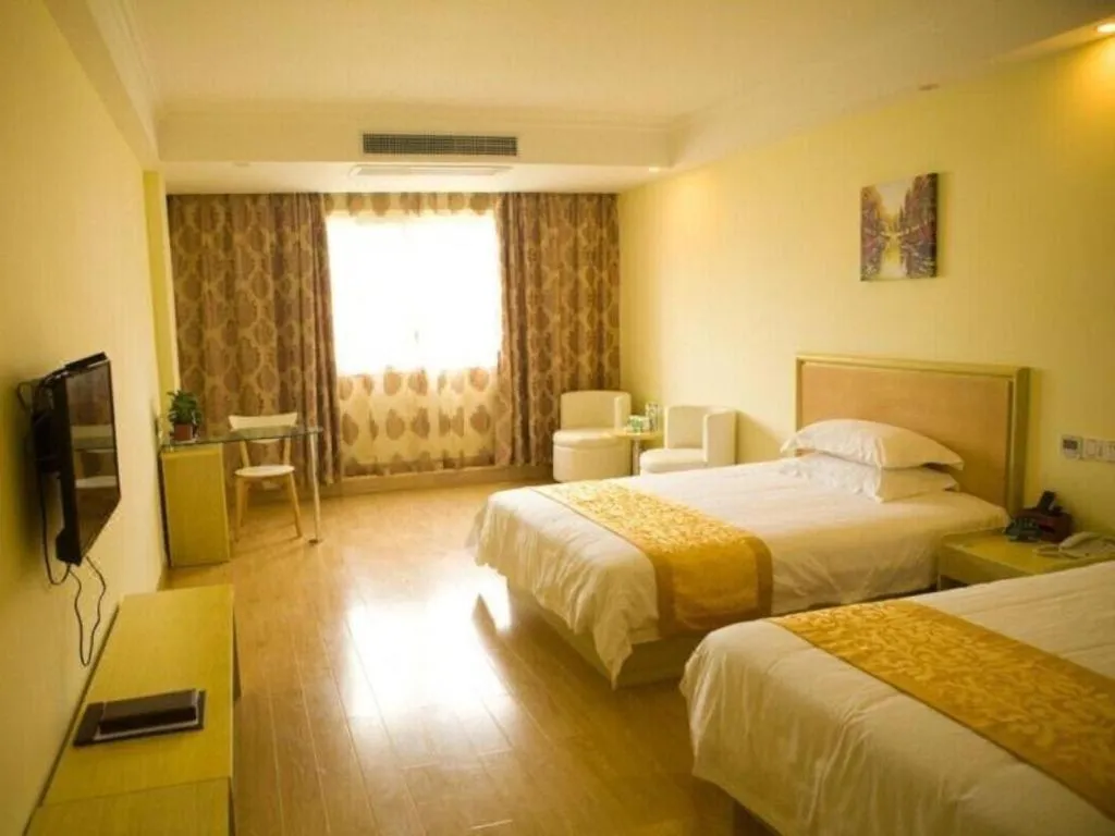 Bed in GreenTree Inn Xiangshan Transportation Center Bai Hua Road