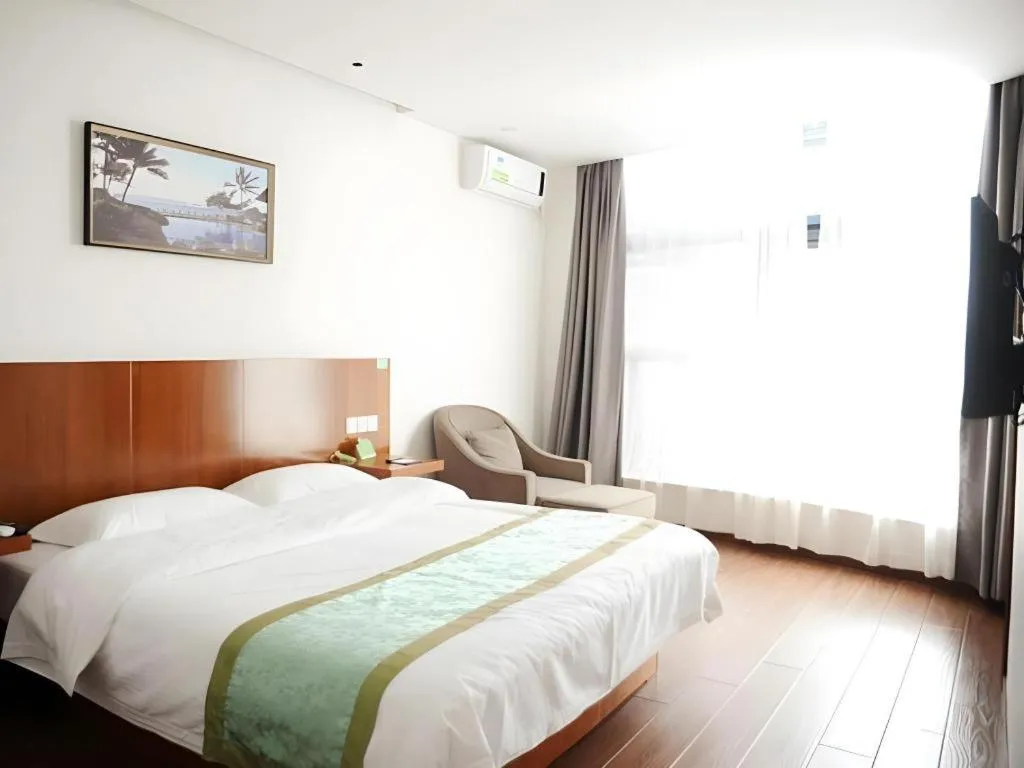 Bed in Vatica Shanghai Jiading District Anting Metro Station Moyu Road Hotel