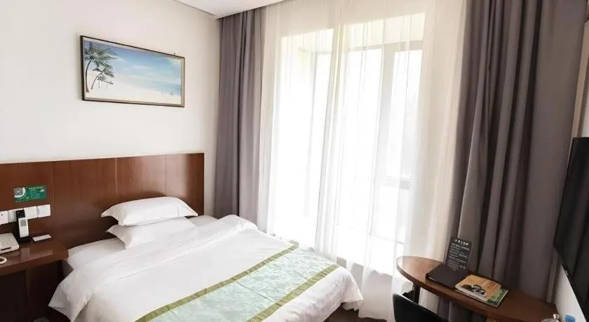 Bed in Vatica Shanghai Jiading District Anting Metro Station Moyu Road Hotel