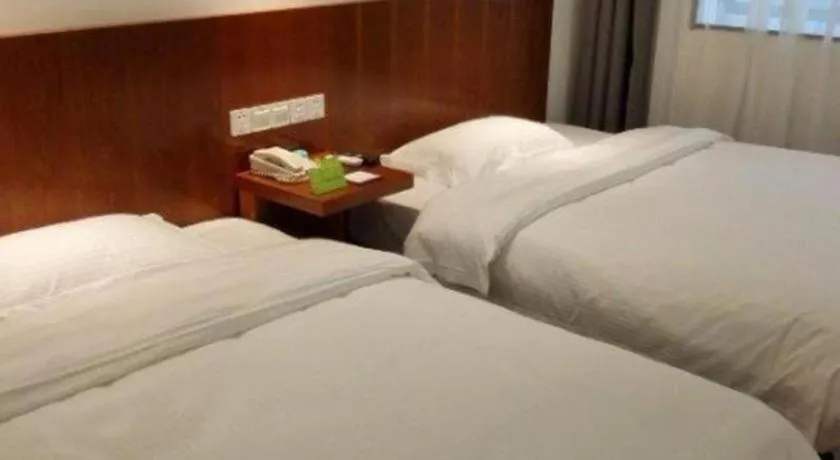 Bed in Vatica Shanghai Jiading District Anting Metro Station Moyu Road Hotel