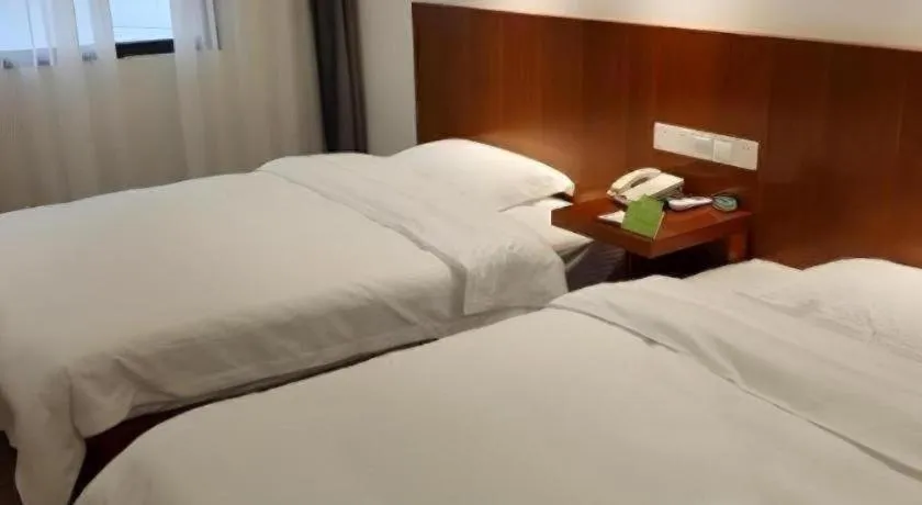 Bed in Vatica Shanghai Jiading District Anting Metro Station Moyu Road Hotel