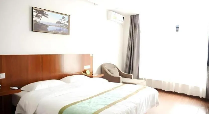 Bed in Vatica Shanghai Jiading District Anting Metro Station Moyu Road Hotel