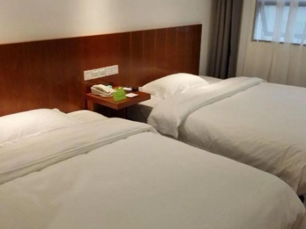 Bed in Vatica Shanghai Jiading District Anting Metro Station Moyu Road Hotel