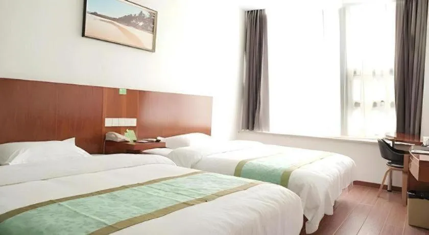 Bed in Vatica Shanghai Jiading District Anting Metro Station Moyu Road Hotel