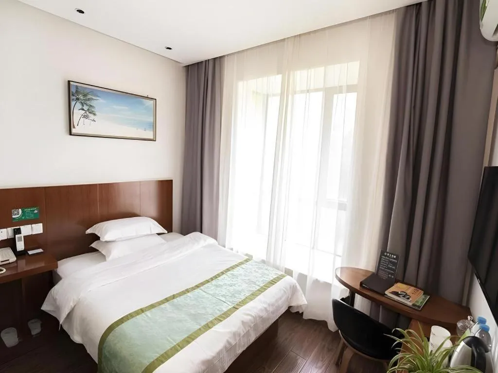 Bed in Vatica Shanghai Jiading District Anting Metro Station Moyu Road Hotel