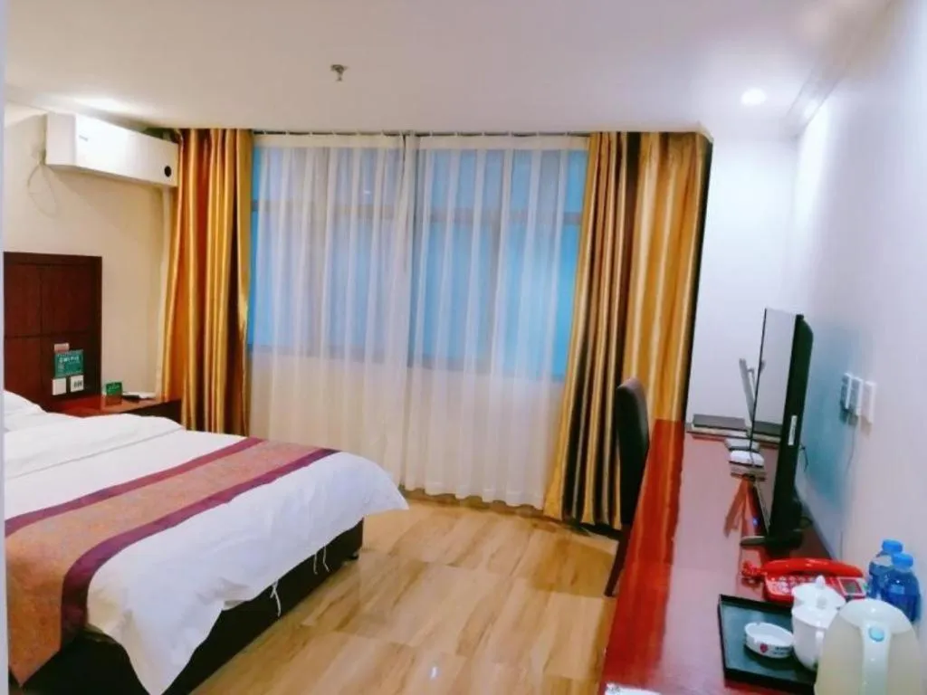 Bed in GreenTree Alliance Gansu Longnan Beishan East Road Hotel