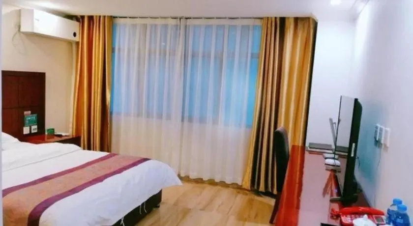 Bed in GreenTree Alliance Gansu Longnan Beishan East Road Hotel