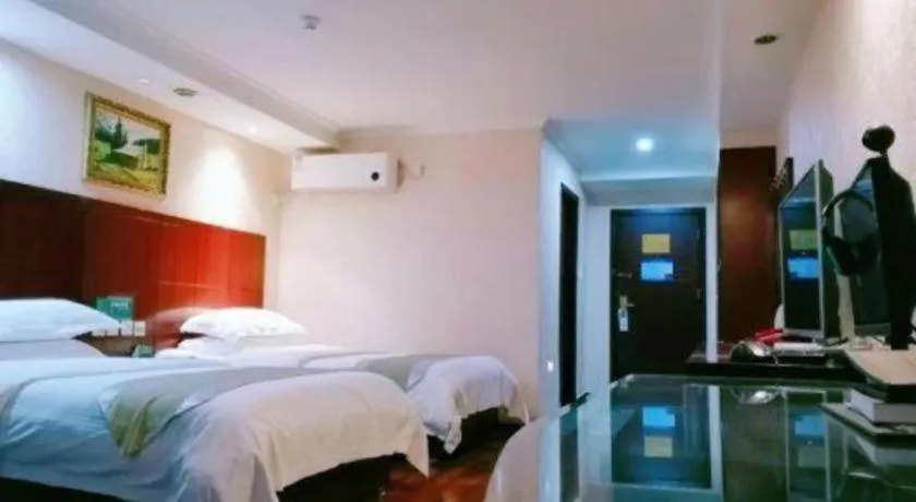 Bed in GreenTree Alliance Gansu Longnan Beishan East Road Hotel