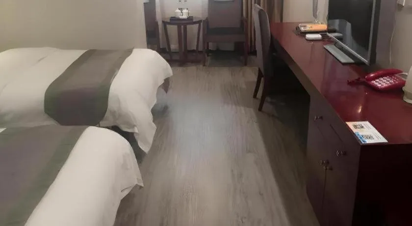 Bed in GreenTree Alliance Gansu Longnan Beishan East Road Hotel