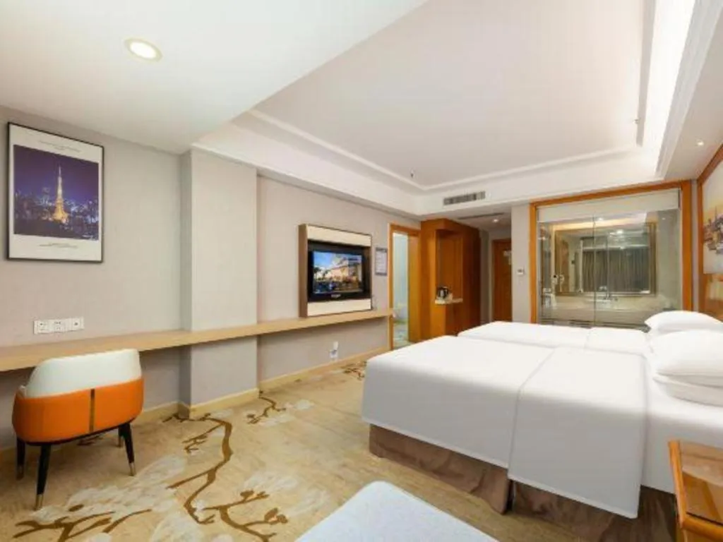 Bed in Vienna Hotel Guangzhou Luochongwei Bus Station Branch