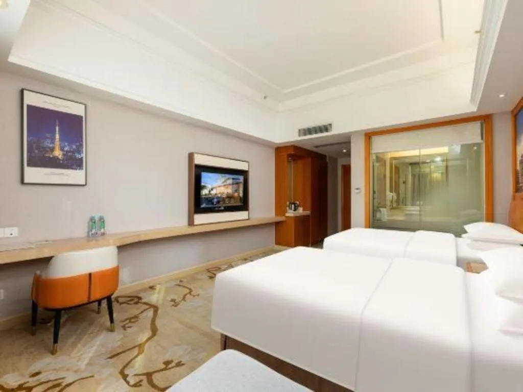 Bed in Vienna Hotel Guangzhou Luochongwei Bus Station Branch