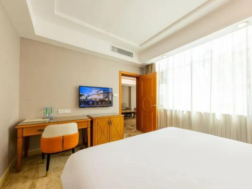 Bed in Vienna Hotel Guangzhou Luochongwei Bus Station Branch