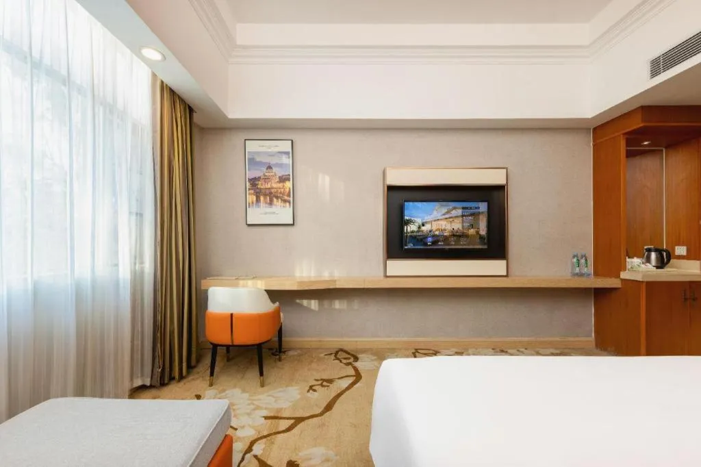 Bed in Vienna Hotel Guangzhou Luochongwei Bus Station Branch