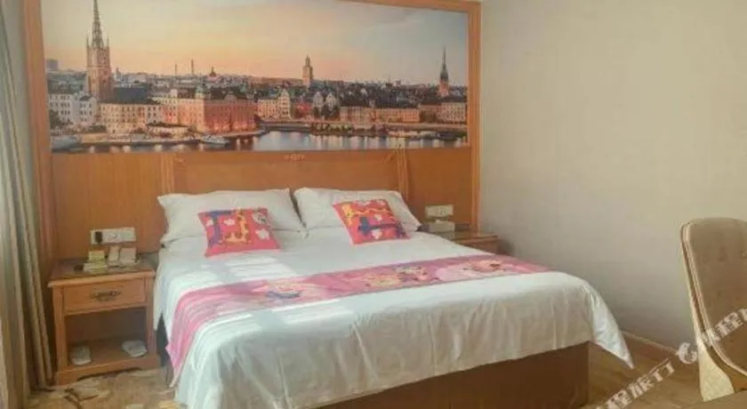 Bed in Vienna Hotel Guangzhou Luochongwei Bus Station Branch