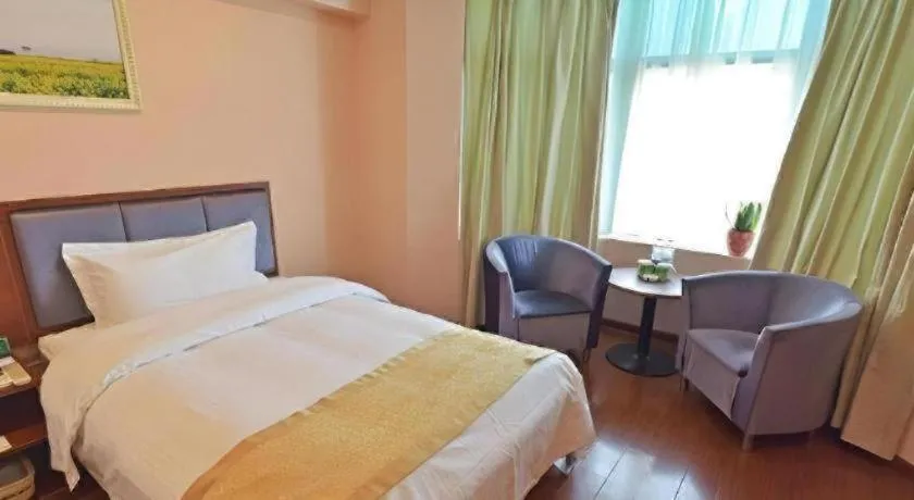 Bed in GreenTree Alliance Jiangsu Yangzhou Hanjiang Middle Road Libao Square Hotel