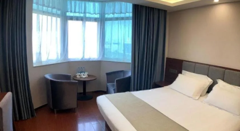 Bed in GreenTree Alliance Jiangsu Yangzhou Hanjiang Middle Road Libao Square Hotel