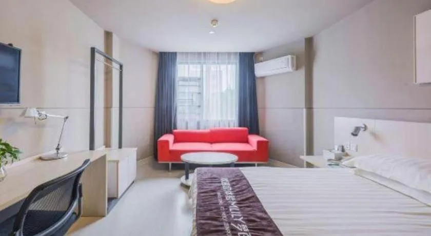 Bed in Jinjiang Inn Jiujiang Internation Exhibition Center