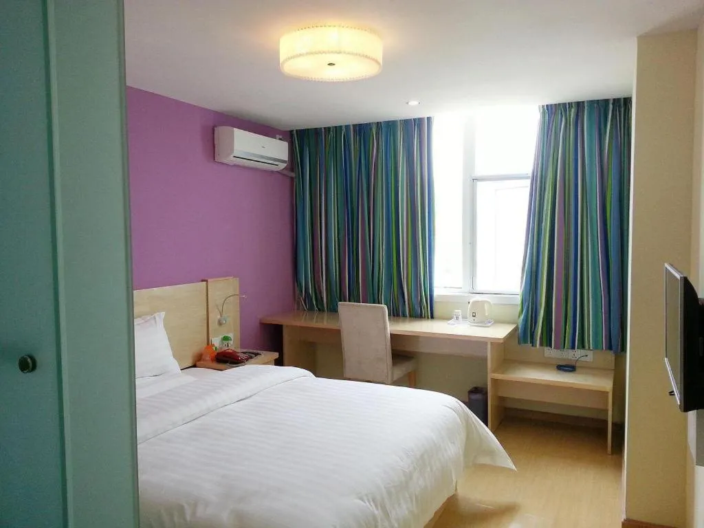 Bed in 7 Days Inn Shanghai Minhang Dongchuan Road Jiaotong University