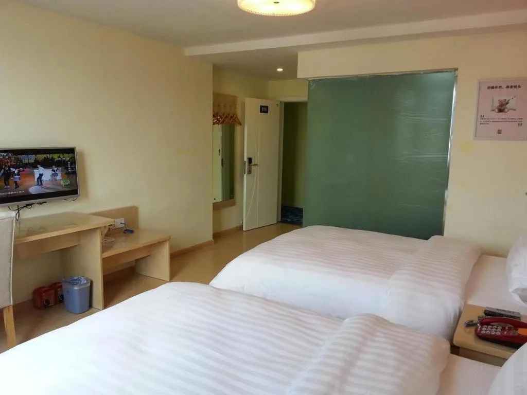 Bed in 7 Days Inn Shanghai Minhang Dongchuan Road Jiaotong University