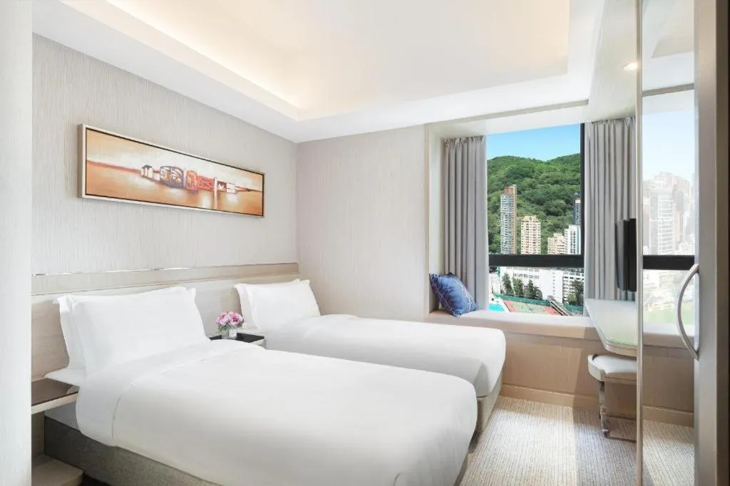 Bed in Elysion Place Hotel Causeway Bay