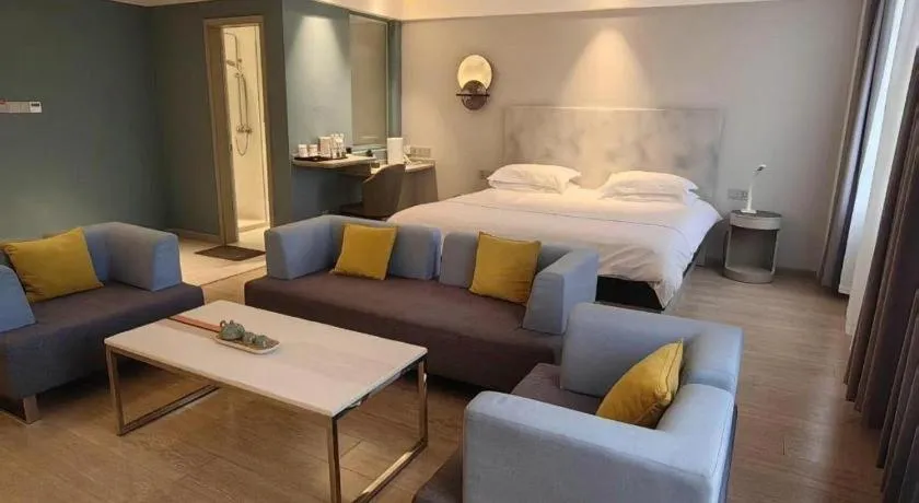 Bed in Jinjiang Inn Baotou Salaqi Railway Station