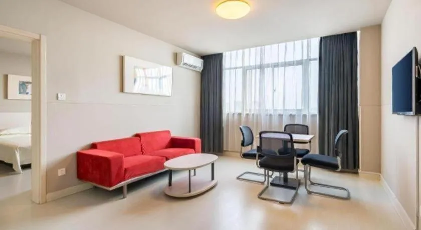 Bed in Jinjiang Inn Xuzhou Peixian Hancheng Road