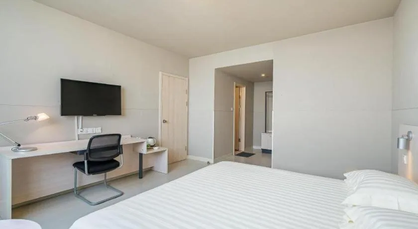 Bed in Jinjiang Inn Xuzhou Peixian Hancheng Road