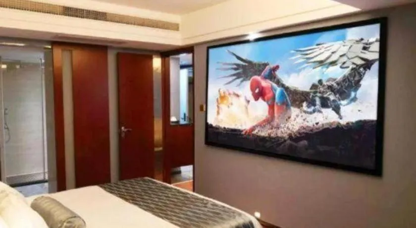 Bed in Guangzhou Impression Hotel