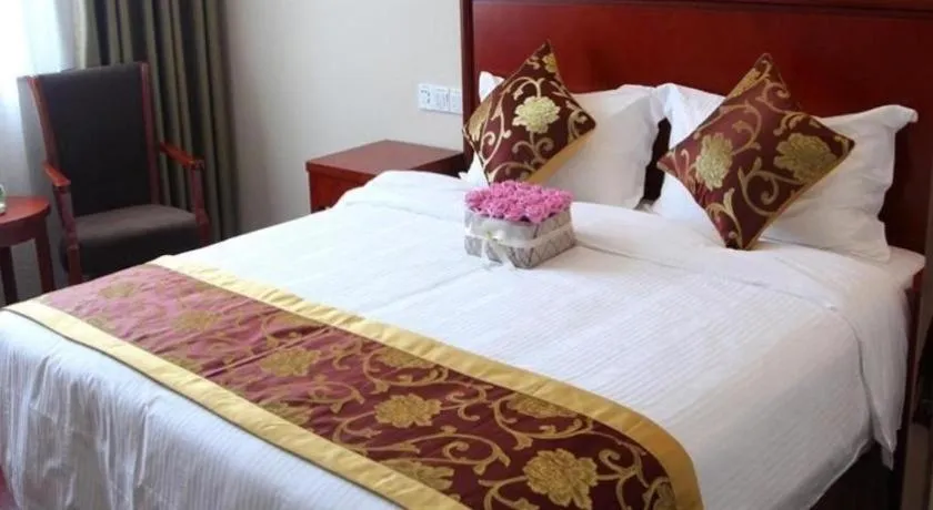 Bed in GreenTree Inn XuZhou PiZhou Dayunhe Decorative city PiXin(N) Road Express Hotel