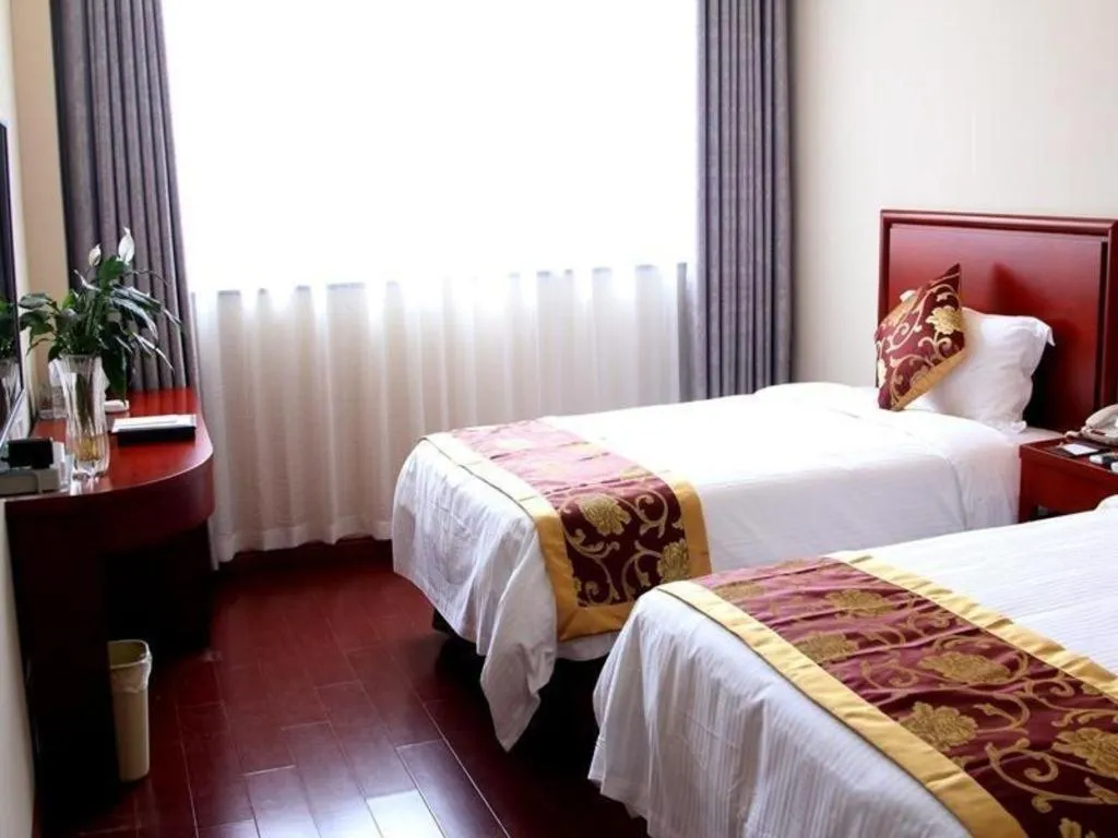 Bed in GreenTree Inn XuZhou PiZhou Dayunhe Decorative city PiXin(N) Road Express Hotel