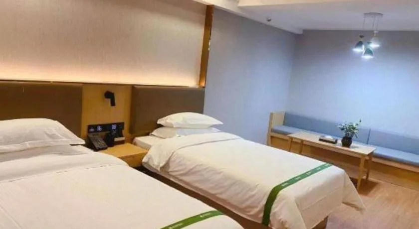 Bed in GreenTree Inn XuZhou PiZhou Dayunhe Decorative city PiXin(N) Road Express Hotel