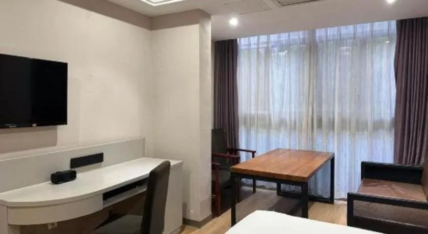 Bed in GreenTree Inn Fuyang Yijing International North Business