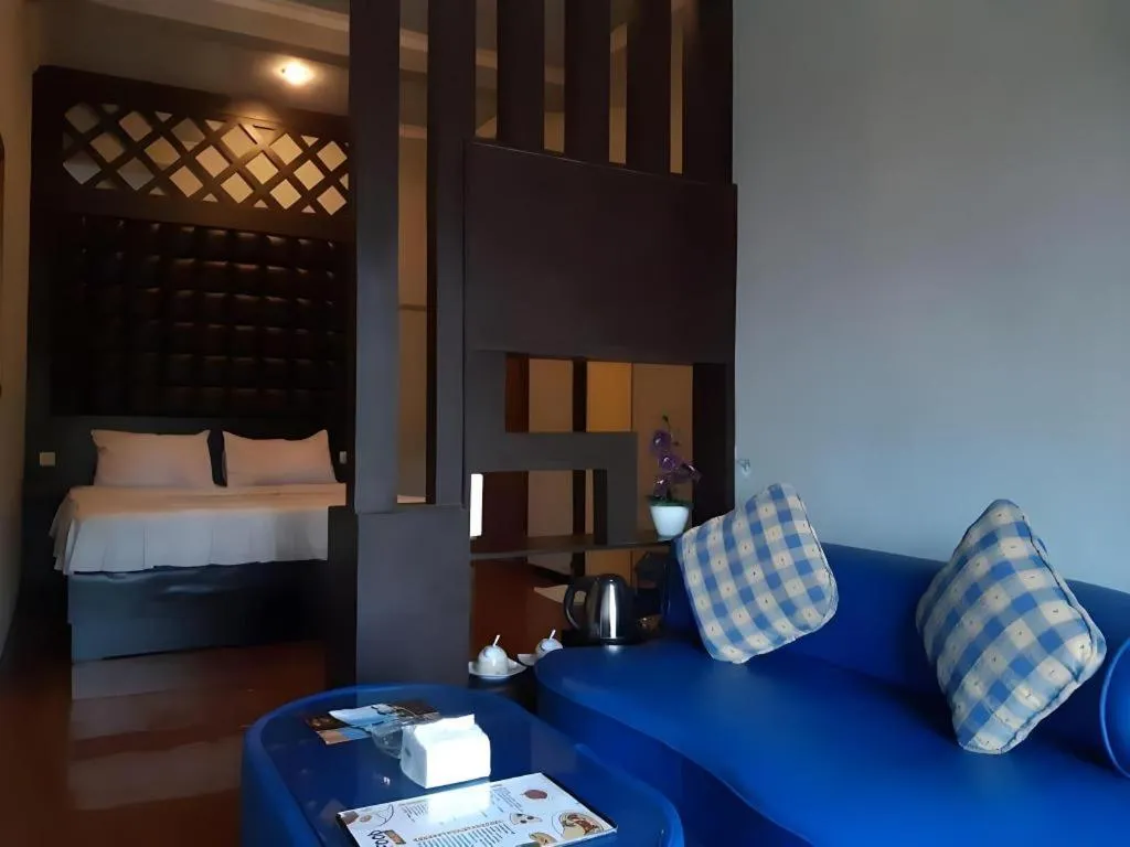 Bed in Hotel Pondok Asri Boyolali