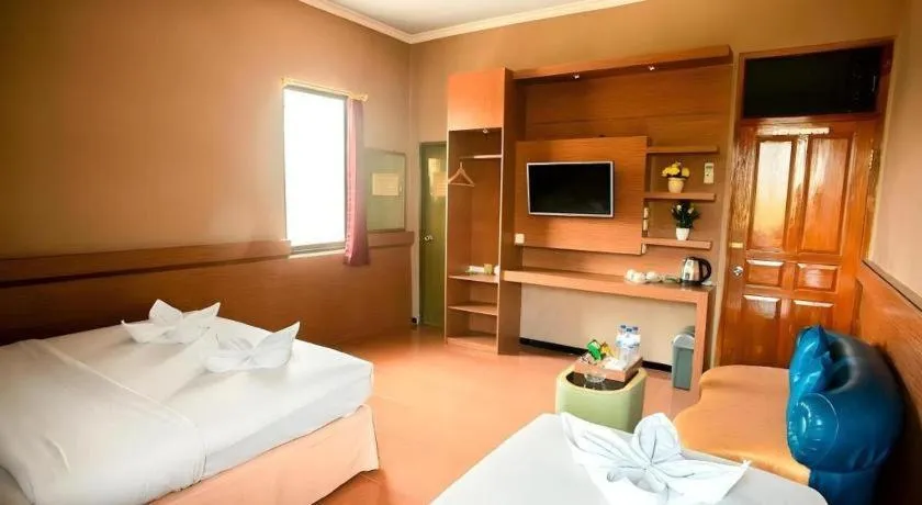 Bed in Hotel Pondok Asri Boyolali