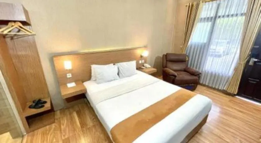 Bed in Hotel Pondok Asri Boyolali