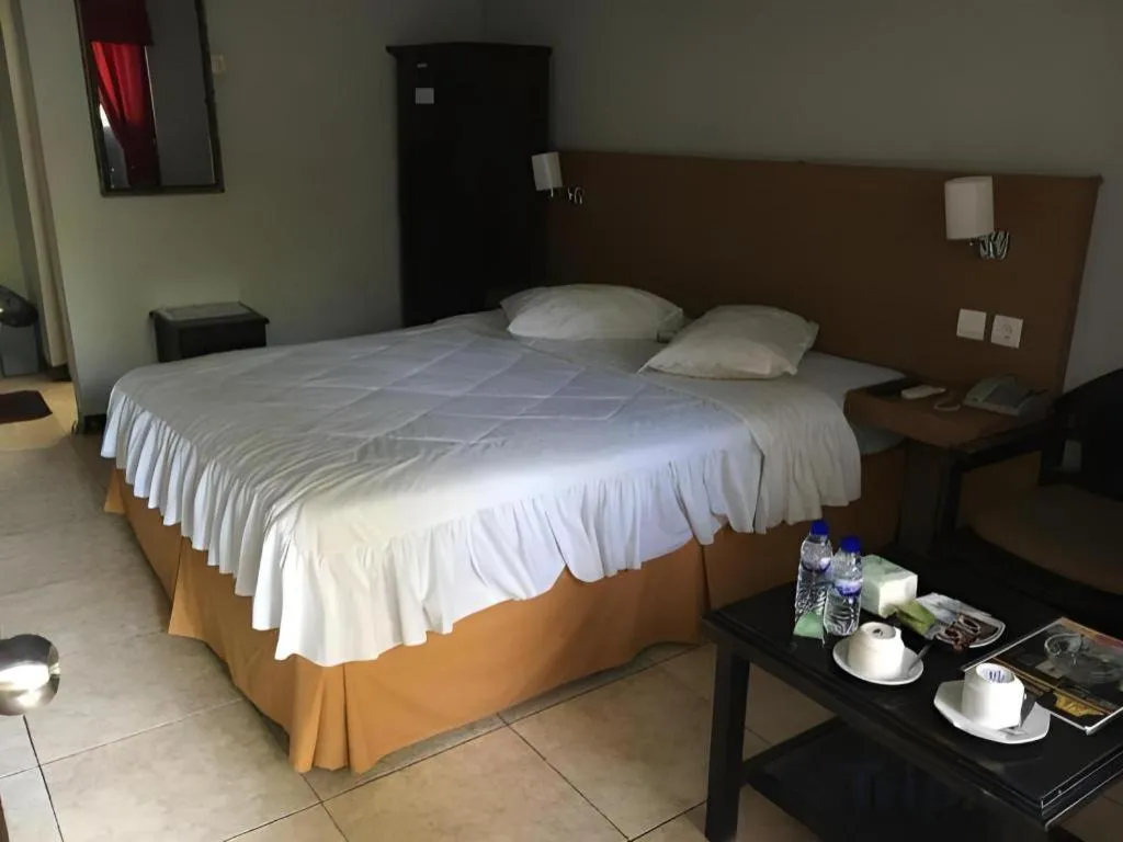 Bed in Hotel Pondok Asri Boyolali