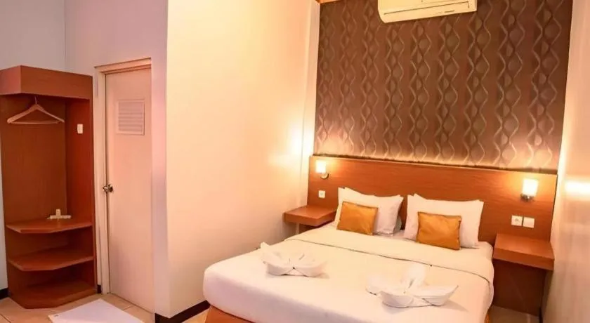 Bed in Hotel Pondok Asri Boyolali