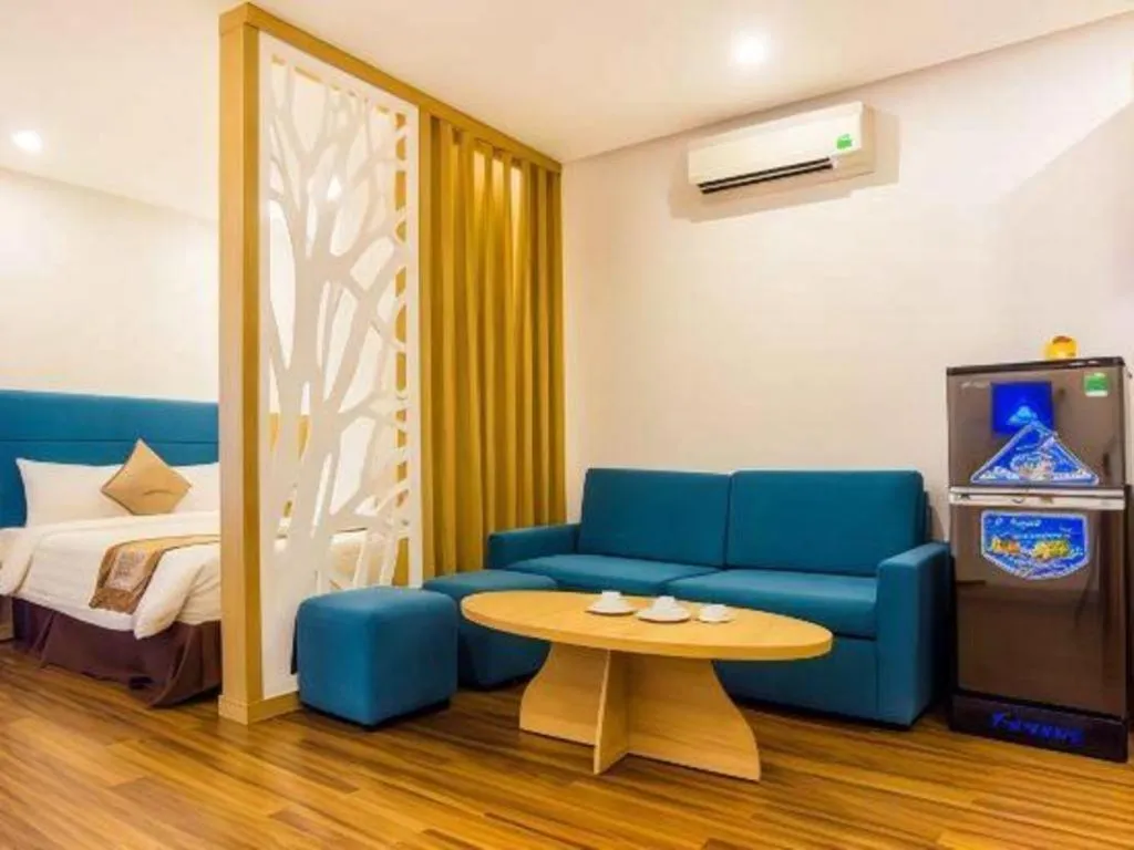 Bed in Ngoc Lan Hotel Da Nang