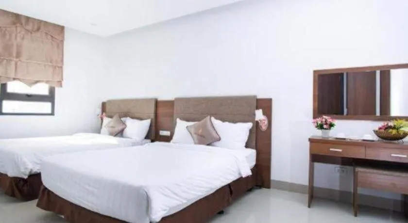 Bed in Ngoc Lan Hotel Da Nang