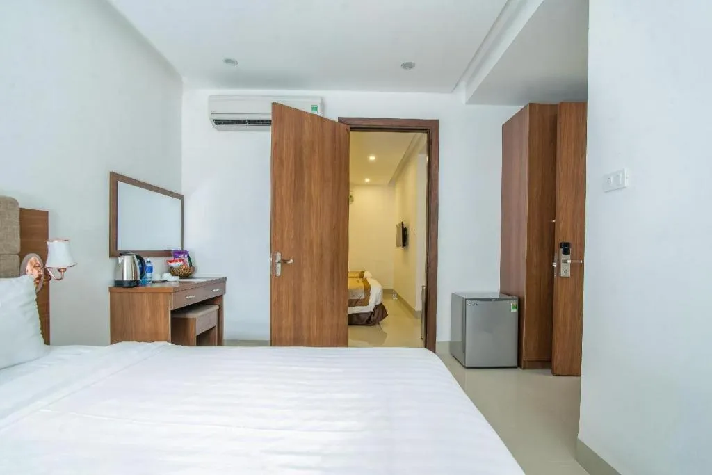 Bed in Ngoc Lan Hotel Da Nang