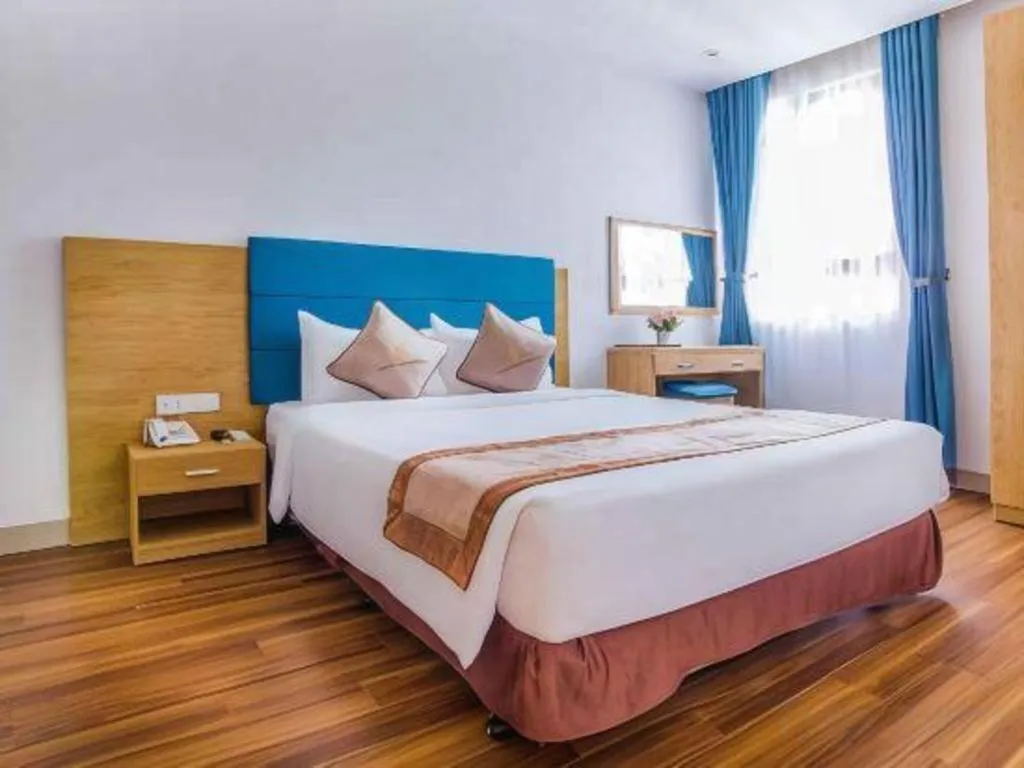 Bed in Ngoc Lan Hotel Da Nang