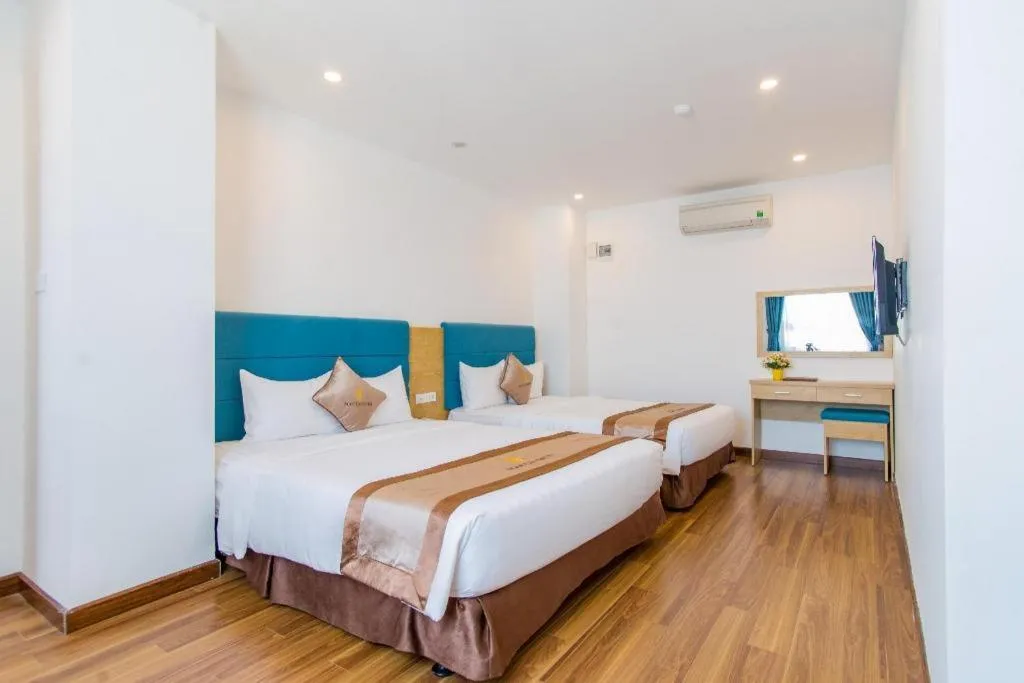 Bed in Ngoc Lan Hotel Da Nang