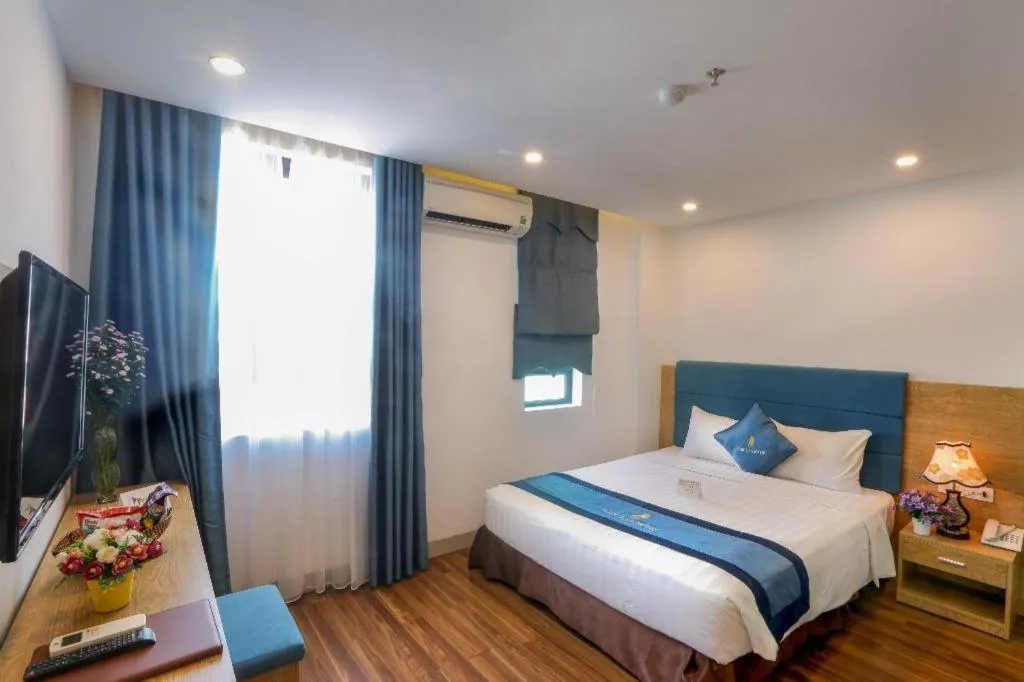 Bed in Ngoc Lan Hotel Da Nang