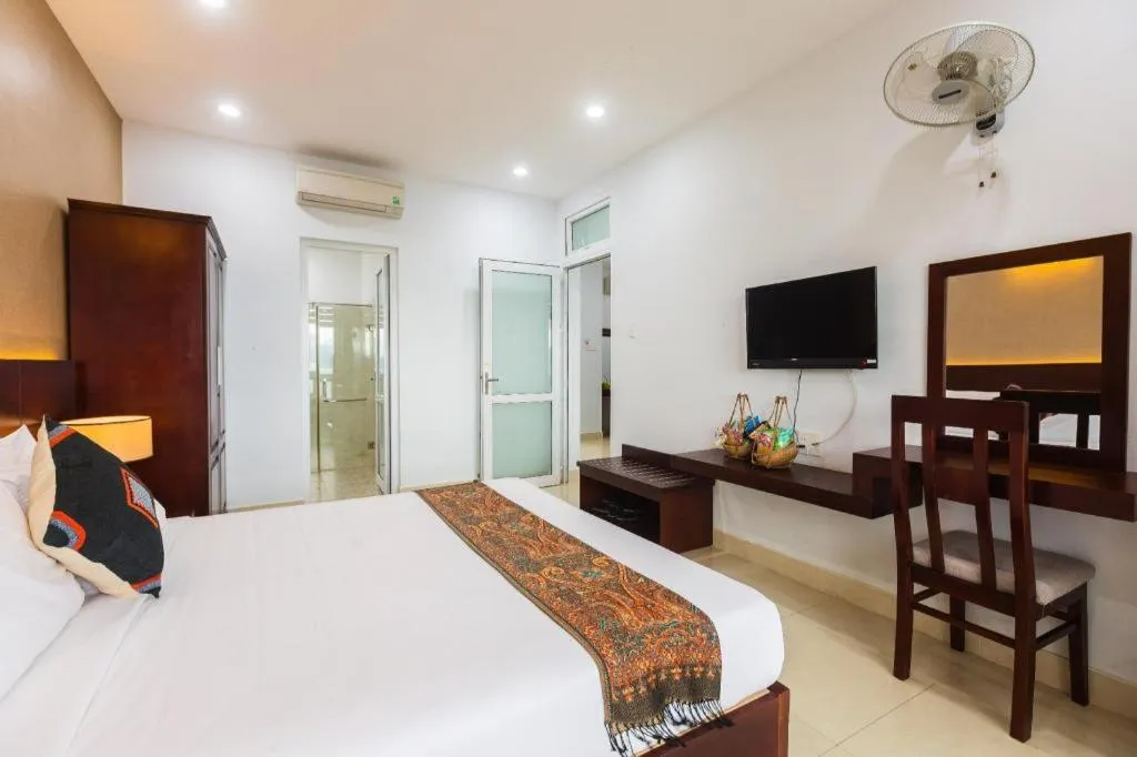 Bed in Navy Hotel Danang