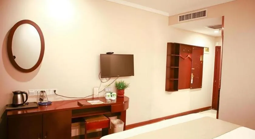Bed in GreenTree Inn Puyang Fan County People Avenue Banqiao Road Hotel