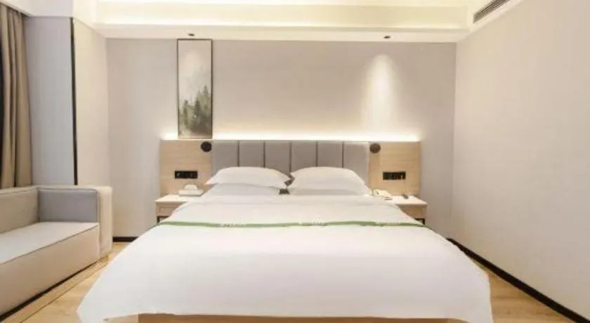 Bed in GreenTree Inn Puyang Fan County People Avenue Banqiao Road Hotel