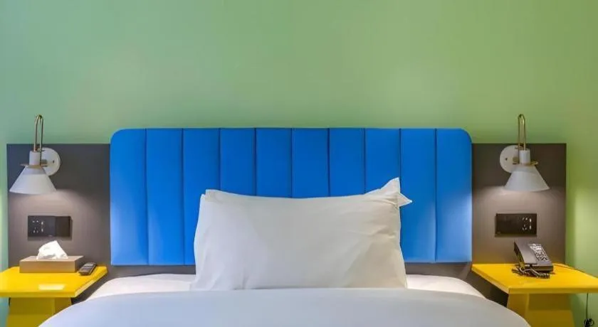 Bed in ibis Styles Beijing Capital Airport Hotel
