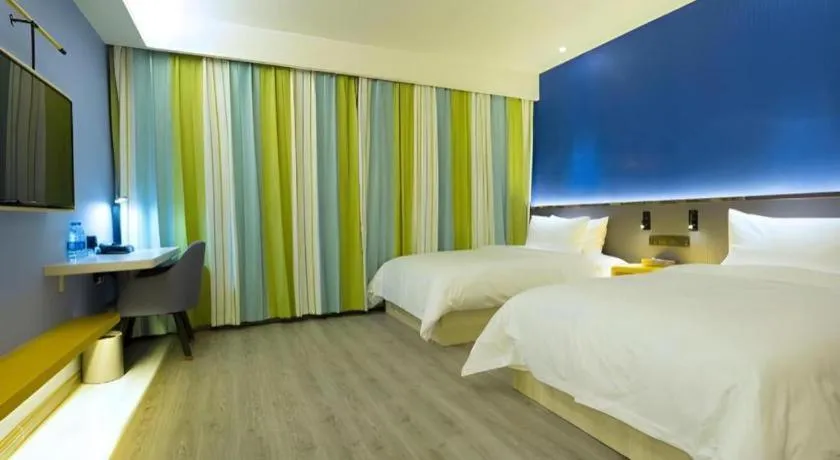 Bed in ibis Styles Beijing Capital Airport Hotel