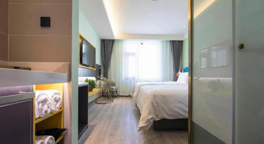 Bed in ibis Styles Beijing Capital Airport Hotel